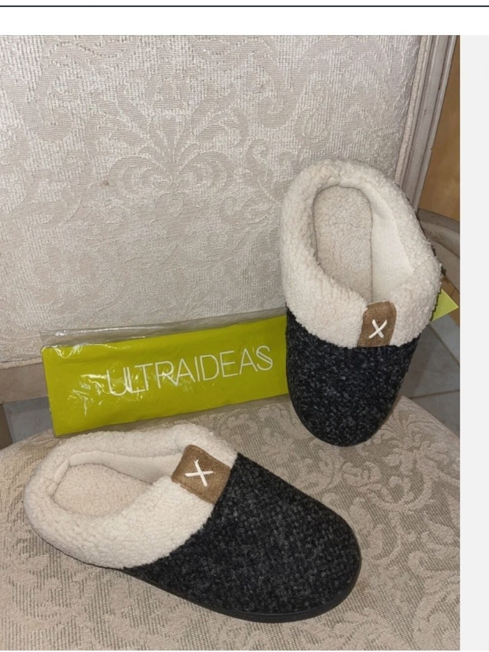 ULTRAIDEAS Women's Slipper with Memory Foam NWT Size 5/6